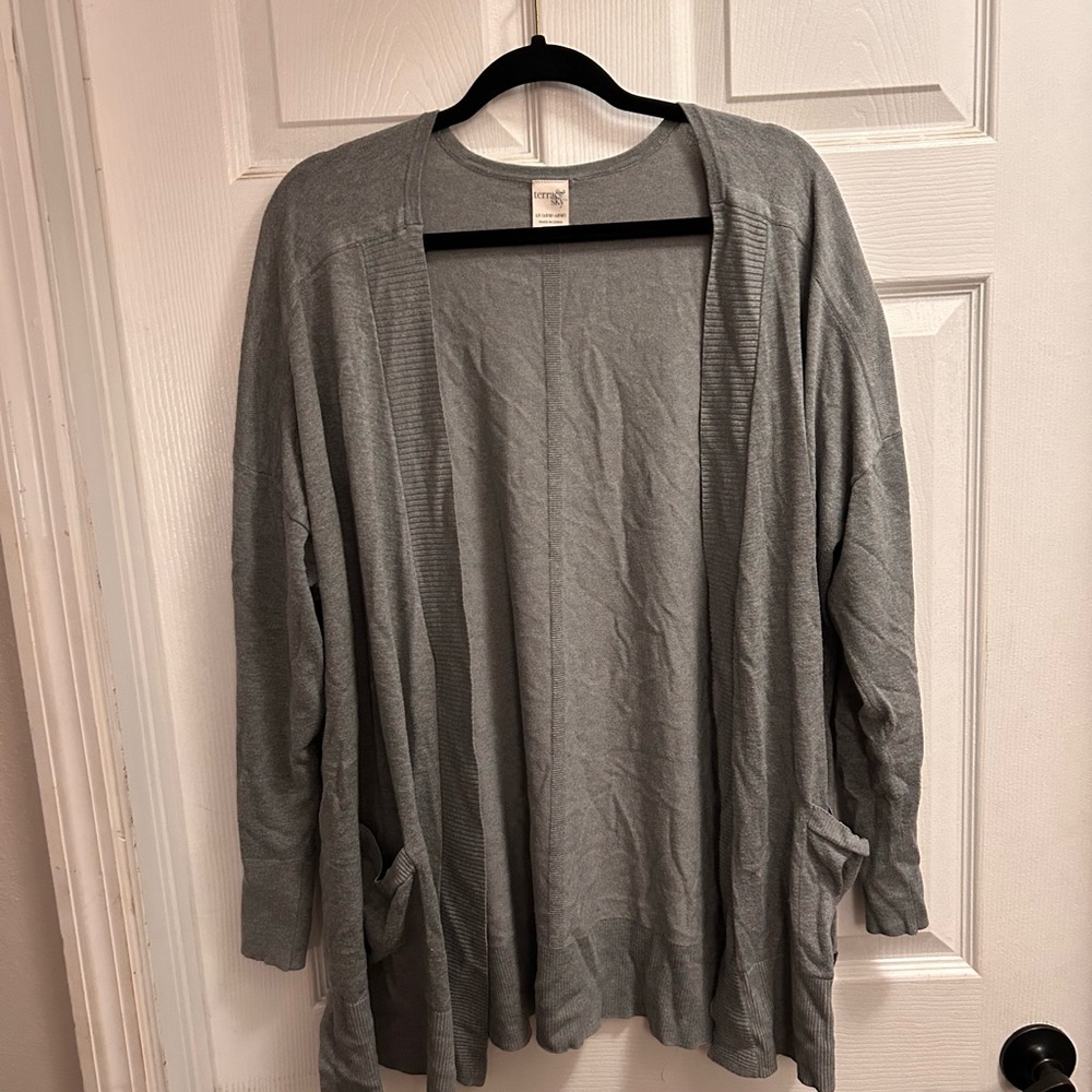Gray Cardigan